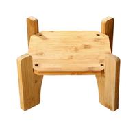 Wooden Drink Stand, Drink Dispenser Stand, 7.28 Inch Diameter Jug , Kitchen Counter Organizer, Tea Jar and Lim Gas Station