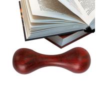 Wooden Dumbbell Fidget - 2.36" for Hand Training | Ergonomic Wood Handgrip, Stress Relief Toy for Teens, Focus Boosting Gadget for Men & Women, Unique Birthday Gift for Dads