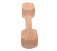 Wooden Dumbbells for Lightweight Fitness Equipment for Home Exercise Fun and Engaging Design to Promote Physical Activity and Healthy Habits for Parents and Interaction