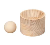 Wooden Dumpling Maker | Dumpling Skin Press Machine with Rolling Balls | Dumplings Skin Pressing Tool | Ball Rolling Manual Dumplings Wrapper Machine | Pastry Dough Shaper for Home, Restaurant