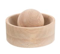 Wooden Dumpling Maker Mold Beige Dough Press Traditional Tool