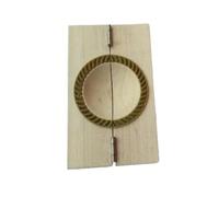 Wooden Dumpling Press Tool Dumpling Mould Home Kicthen Wood Tool Press Special Dumplings Wrappers Maker(8.5cm)