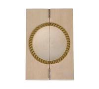 Wooden Dumpling Press Tool for Homemade Dumplings and Wrappers Kitchen Gadget(12cm)