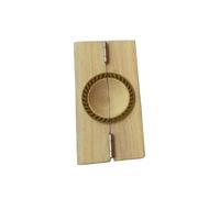 Wooden Dumpling Press Tool for Homemade Dumplings and Wrappers Kitchen Gadget(7.5cm)