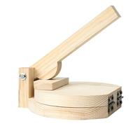 Wooden Dumpling Press Tool Manual Wooden Mold Dumpling Wrapper Maker Dough Presser Pastry Tool Baking Tortilla Skin Cookie
