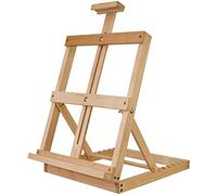 Wooden Easel Stand Adjustable Tabletop Sketch Easel Accessories Studio H-Frame for Artist Painting Easel Drawing Art Supplies