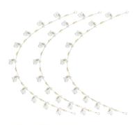 Wooden Easter Rabbits Piece String Wall Hanging Spring Festival Decorations for Home Party Holiday Celebrations Handcrafted Wooden Collection Home Room Decor Natural Perfect String Display Piece Great