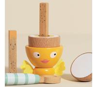 Wooden Egg Cup Set - Kids toy Magnetic Honeybake Le Toy Van 2+ New Sealed
