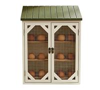 Wooden Egg Storage Cabinet Holds, Vintage-style Egg Holder For Kitchen Worktops, Eggs Rack With Farmhouse Rustic Effect, Rustic Farmhouse Eggs Rack For Home Kitchen Countertop Pantry Grocery