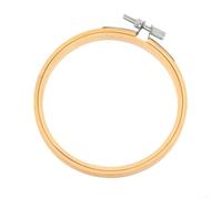 Wooden Embroidery Hoop Frame Circle Stitching Ring with Adjustable Screw for Cross Stitch Crewel Needlecraft Fabric Holder DIY Hand Sewing Crafts Home Wall Decoration - 8cm to 26c(13cm)