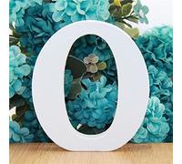 Wooden English Alphanumeric Ornaments Wooden Crafts DIY Letter Creativity 3.2 Inch Wooden Letter Wall Decoration Office Gadgets for Desk (O, One Size)