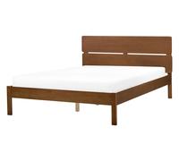 Wooden EU Double Size Bed Light BOISSET