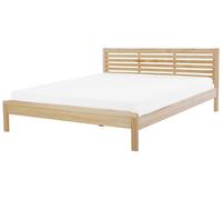 Wooden EU Super King Size Bed Light CARNAC