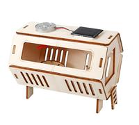Wooden Experiment Cabin Model Crafting Set for Childrens Students Hands on Learning and School Science Project Physics Teaching Aid
