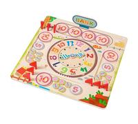 Wooden Farm Game - Little Rich Toy, Children Board, Beginner Addition Subtraction Set | Fun Educational Family Multiplayer Activity For Kids Age 3 Years Old Boys Girls Home School Play Learnin