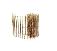 Wooden Fence - Hazel Fence/roll Length: 5 m/Lath spacing 7-8 cm/Height of Your Choice (Height 80 cm)