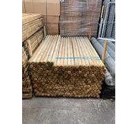 Wooden Fence Posts Stakes HC4 Pressure Treated Wood - 10 Heights and Sizes to choose from! (10, 1.5m x 50mm)
