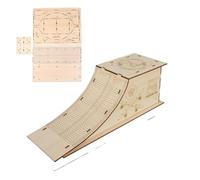 Wooden Finger Skateparks Fingerboards Display Rack Bridge Plastic Finger Boarding Fingertip Toys Digital Deck Building Puzzle