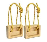 Wooden Fingerboard - Portable Hangboard Grip Trainer, Climbing Finger Strength Board, Varied Hold Types, Compact Doorway Mount | Climbing Fingerboard For Rock Climbers Home Gym Indoor Doorway Wall