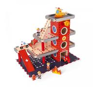 Wooden Fire Station with accessories