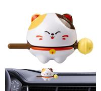 Wooden Fish Temple Block, Wooden Fish Percussion Instrument Toy,Decoration Wooden Fish Drum Fortune Cat - Buddhist Instruments Temple Bock, Desk Toy