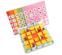 Wooden Flipping Chess Set Educational Memory Puzzle for Children to Develop Concentration and Thinking Skills Flipping Chess