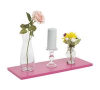 Wooden Floating Shelves With Metal Wall Brackets, Available In 60 X 23.5Cm