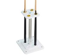 Wooden Floor Pool Cue Holder, Holds 4 Cues, for Billiard Table Accessories