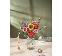 Wooden Flower Bouquet 3D Puzzle
