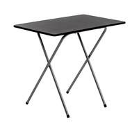 Harbour Housewares Harbour Housewares Wooden Folding Desk - 80Cm - Black/silver