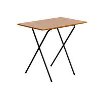 Wooden Folding Desk 80cm Harbour Housewares Brown One Size