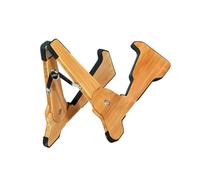 Wooden Folding Guitar Stand Ukulele Floor Stand Adjustable Electric Guitar Lightweight Floor Holder Folding Acoustic