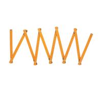 Wooden Folding Rulers 2 Meter Multi-segment Design Precise Measurement