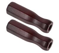 Wooden Foosball Handle Grips Replacement for Standard Tables | Solid Wood, Octagonal Design, Natural Finish, Smooth Surface, Brown Colour, for Operators and Enthusiasts