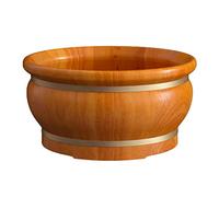 Wooden Foot Barrel, Solid Wood Foot Washer, Solid Wood Foot Barrel, Pedicure Foot Soaker, Home Spa