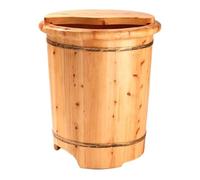 Wooden Foot Basin, Wood Foot Tub, Drainage hole at the bottom, extended heat retention time