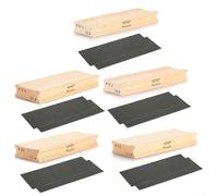 Wooden For Guitar Radius Two Way Sanding Block, Fret Leveling Luthier Tool, 12#&16#,10#&14#,9 5#&20# Options (10 14)