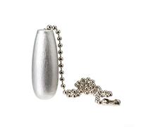 Wooden For Light Switch Pull Chain Cord Handle, for Enhancing Your Bathroom Aesthetic (Silver)