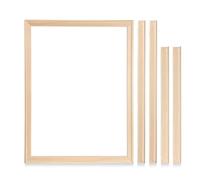 Wooden Frame Canvas Stretcher Bars 30x40 cm/12x16 inch, DIY Frames for Paint by Numbers Canvas Paintings, DIY Frame Kit for Diamond Painting Cross Stitch Easy to Assemble