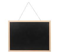 Wooden Framed Chalkboard Sign 40x30cm Black Wall Hanging Message Board