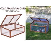 Wooden Framed Polycarbonate Cold Frame Greenhouse Rectangular Mini Wooden Greenhouse Flowers Plants Vegetables Grow House