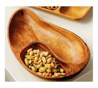 Wooden Fruit, Salad ,Serving Bowls, Dish ,Monkey Pods ,Servers- Acacia Wood NEW