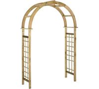 Wooden Garden Arch - Outdoor Trellis for Climbing Plants Elegant Pergola Perfect Wedding Arch Green Wooden Arbor Landscape Decoration Type 3