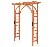 Wooden Garden Archway Large Trellis Pergola Arbour Climbing Planter