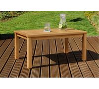 Wooden Garden Coffee Table Rustic Solid Teak Wood Lounge Dining Patio Furniture