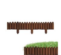 Wooden Garden Fence 1500g 120cm Plant Protection Border Spring Landscape Edging Decorative Garden Edging Durable Outdoor Fence for Flower Beds and Plants
