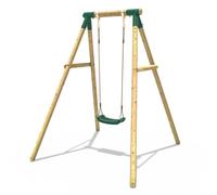 Wooden Garden Swing Set - Solar Green Rebo Green One Size