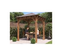 Wooden Gazebo - Leviathan Open Gazebo W2.3m x D2.3m - Dunster House