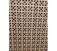 Wooden Geometric Pattern Panel, 120 x 62cm MDF Laser Cut Screen, in 3mm thick mdf. Perfect for Cabinet Making and as a radiator Cover Front.