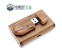 Wooden Gift Box USB Fast Walnut 32 Go 3.0